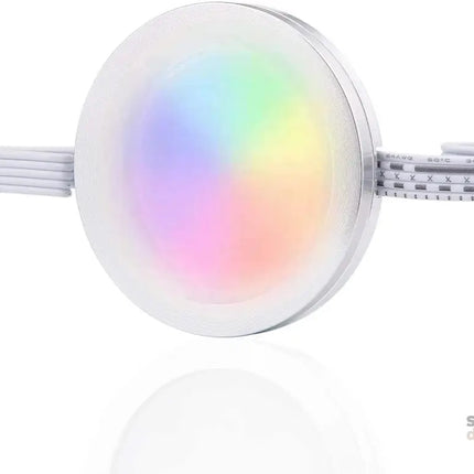 Under Counter LED Light Kit RGBWW Under Cabinet Lighting 10 Packs Colored Cabinet Lights with Wireless 40-Key IR