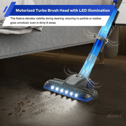 V8 150W Handheld Stick Vacuum Cleaner 40 Min Runtime LED - Appliances > Vacuum Cleaners > Stick Vacuums
