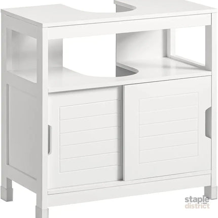 Vanity Unit Bathroom Furniture White - Furniture > Bathroom > Bathroom Cabinets Cupboards & Storage