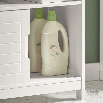 Vanity Unit Bathroom Furniture White - Furniture > Bathroom > Bathroom Cabinets Cupboards & Storage