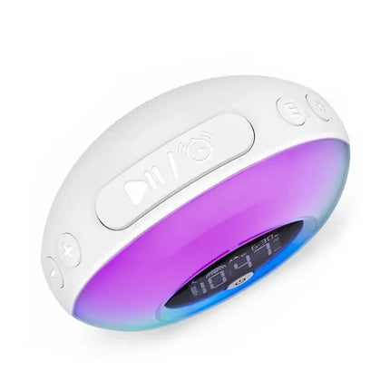Wake-Up Light Alarm Clock Night Light Alarm Clock with Bluetooth Speaker Dimmable Colorful Light - Home & Garden >