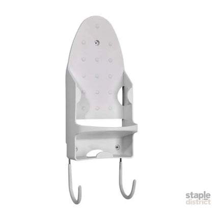Wall Mounted Iron and Board Holder - White - Appliances > Washers Dryers & Irons > Irons & Ironing Systems