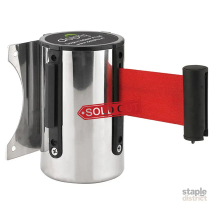 Wall Mounted Retractable Queue Barrier Belt - Commercial > Commercial Others > Fencing & Barriers