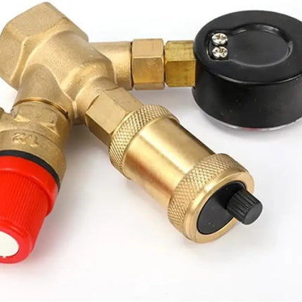 Water pressure regulator DN25 Pressure regulator Brass boiler valve set - Commercial > Commercial Others > Distilling &