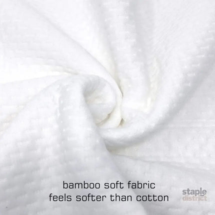 Waterproof Bamboo Pillow Protector Cover 100% Bug Water Proof Zippered Pillow Cases Standard/Queen Size (2