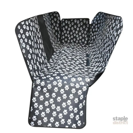 Waterproof Pet Car Seat Cover Hammock Black With Mesh Window - Auto Accessories > Auto Accessories Others > Automotive