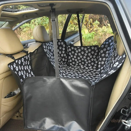 Waterproof Pet Car Seat Cover Hammock Black With Mesh Window - Auto Accessories > Auto Accessories Others > Automotive