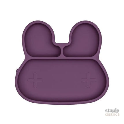 We Might Be Tiny Bunny Stickie Plate Plum-2006733438308192256
