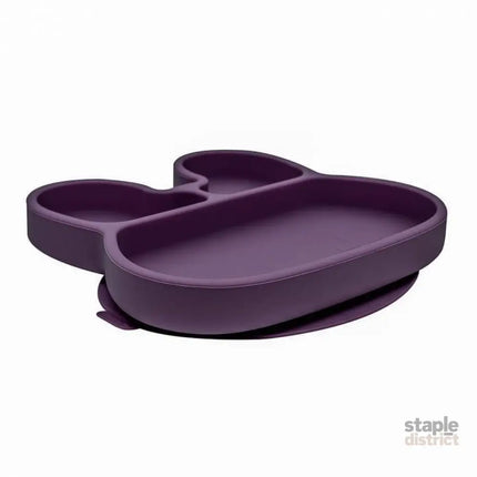 We Might Be Tiny Bunny Stickie Plate Plum-2006733438308192257