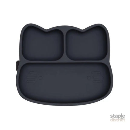 We Might Be Tiny Cat Stickie Plate - Charcoal Plate-2006733466380668928