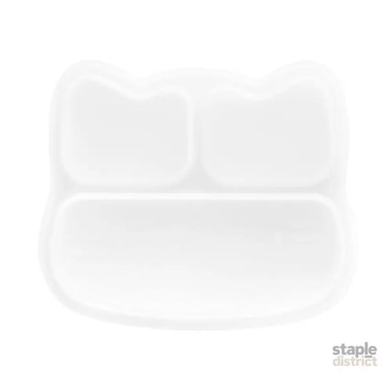 We Might Be Tiny Cat Stickie Plate - Charcoal Lid-2006733466544246784