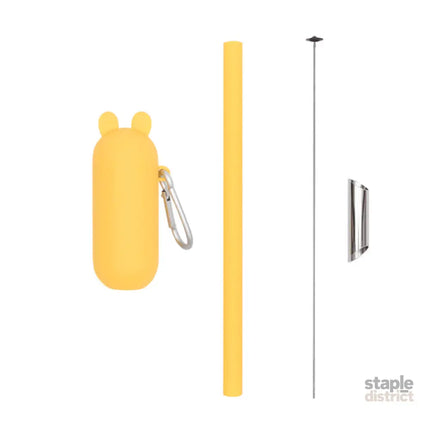 We Might Be Tiny Keepie Bubble Tea Straw Yellow-2006733463641788418