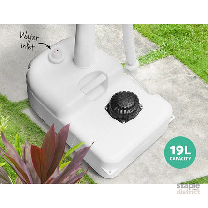 Weisshorn Camping Basin Portable Hand Wash Sink Stand 19L Capacity - Home & Garden > DIY > Kitchen & Bathroom DIY