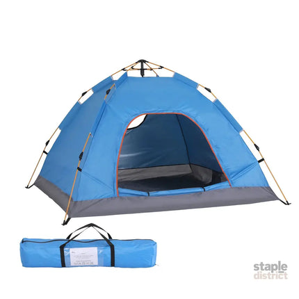 Weisshorn Camping Tent Instant Tent Pop up 2 Person Outdoor Hiking Tents Hiking Blue - Outdoor Recreation > Camping >