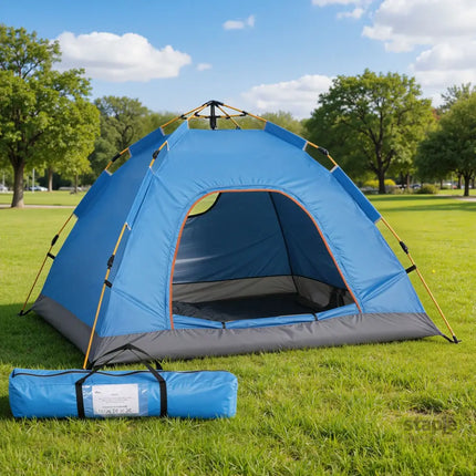 Weisshorn Camping Tent Instant Tent Pop up 2 Person Outdoor Hiking Tents Hiking Blue - Outdoor Recreation > Camping >