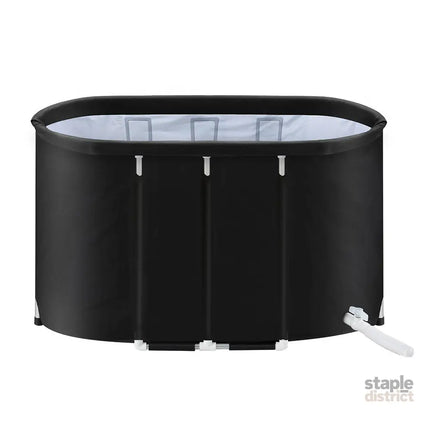 Weisshorn Portable Ice Bath Tub 120x70X70CM Inflatable Cold Water Folding Bathtub Spa Massage - Furniture > Bathroom >