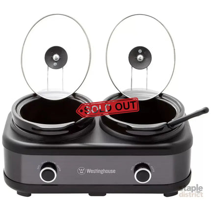 Westinghouse Slow Cooker With Auto Function 2 x 2.5L - Appliances > Kitchen Appliances > Rice Cookers & Steamers