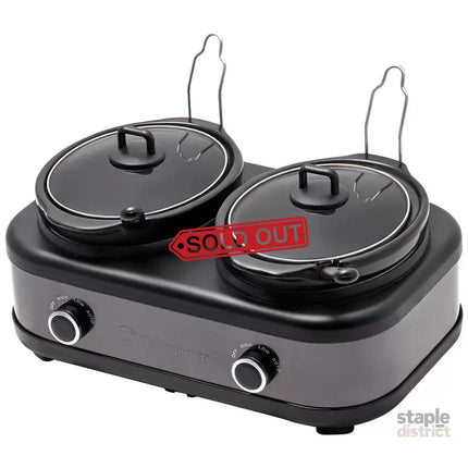 Westinghouse Slow Cooker With Auto Function 2 x 2.5L - Appliances > Kitchen Appliances > Rice Cookers & Steamers
