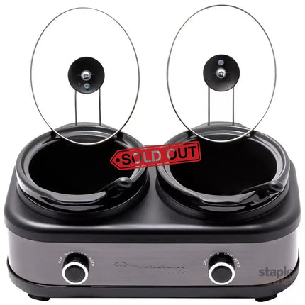 Westinghouse Slow Cooker With Auto Function 2 x 2.5L - Appliances > Kitchen Appliances > Rice Cookers & Steamers