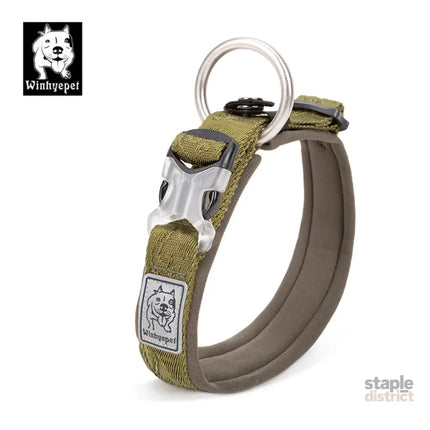Whinhyepet Collar army green -L-1962324909862555648