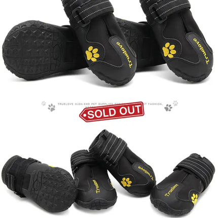 Whinhyepet Outdoor Adventure Dog Shoes - Green, Size 1-1962324868888399878