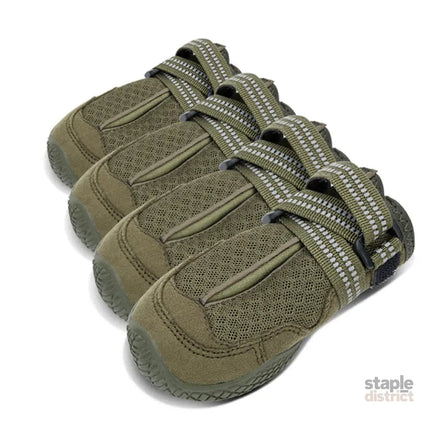 Whinhyepet Outdoor Adventure Dog Shoes - Green, Size 3-1962324869240721408
