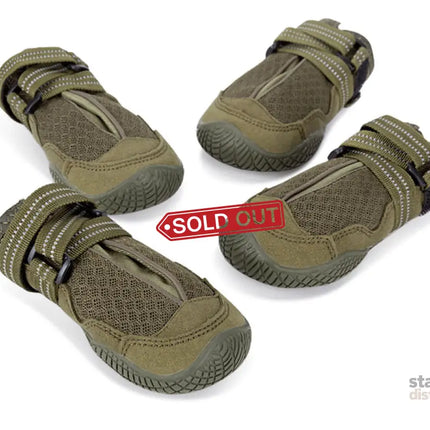 Whinhyepet Outdoor Adventure Dog Shoes - Green, Size 5-1962324869597237253