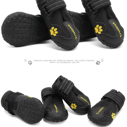 Whinhyepet Outdoor Adventure Dog Shoes - Green, Size 7-1962324869953753094