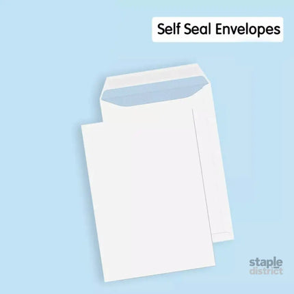 White Business Envelopes 8 Sizes Opaque Mailer with Pre-Printed Postcode - 8N:250*160MM - Commercial > Commercial