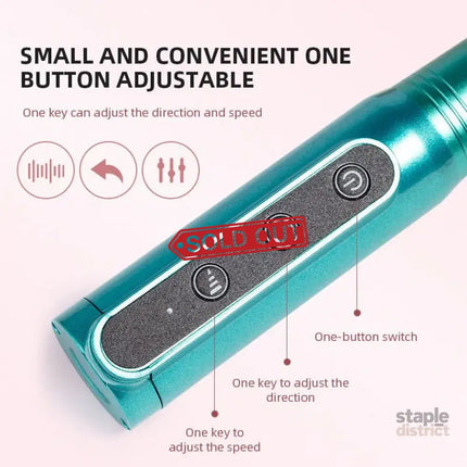 Wireless Nail Drill Pen 35000RPM USB Rechargeable - Appliances > Vacuum Cleaners > Stick Vacuums
