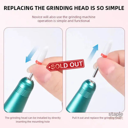 Wireless Nail Drill Pen 35000RPM USB Rechargeable - Appliances > Vacuum Cleaners > Stick Vacuums
