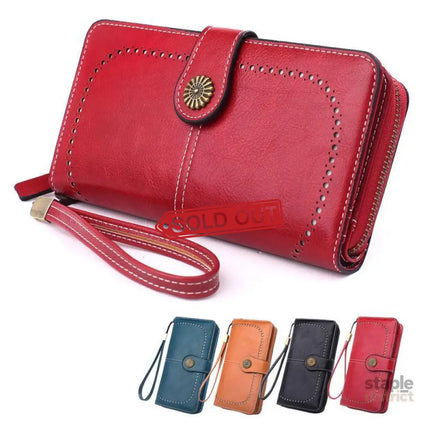 Women Wallets Purse Organizer Pouch Bag Credit Card Cash Holder Case Handbag Au - Brown - Fashion > Women’s Fashion >