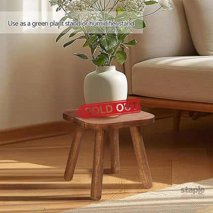 Wooden Short Stool Living Room Shoe Changing Stool Home Furniture Seat - Baby & Kids > Kid’s Furniture > Kid’s Tables