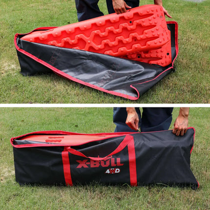 X-BULL Recovery tracks Carry Bag 4x4 Extraction Tred Bag Black - Auto Accessories > 4WD & Recovery > 4WD Recovery Tools