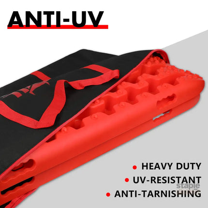 X-BULL Recovery tracks Carry Bag 4x4 Extraction Tred Bag Black - Auto Accessories > 4WD & Recovery > 4WD Recovery Tools