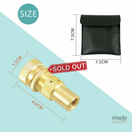 X-BULL Tyre Deflators Brass Air Deflator 0-60 PSI Tire Valve Core Tool Automatic - Auto Accessories > 4WD & Recovery >