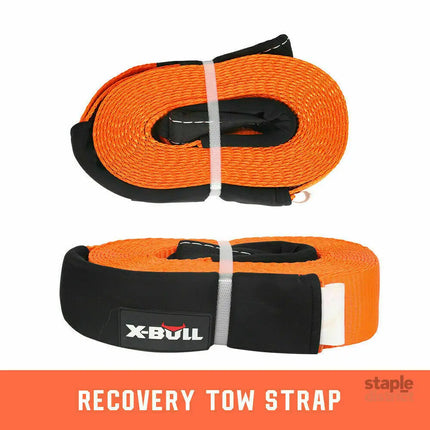 X-BULL Winch Recovery Kit 11PCS 4WD 4x4 Pack Off Road Snatch Strap Essential - Auto Accessories > 4WD & Recovery > 4WD