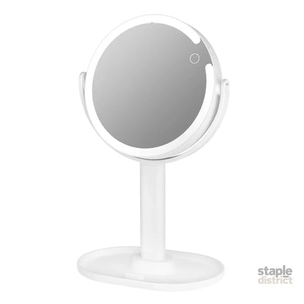 Yezi 10x Magnifying Makeup Mirror with LED Light-2006733389893341192