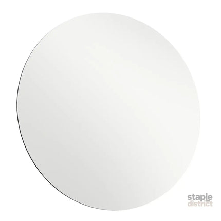 Yezi 50cm Round Wall Mirror Frameless Tempered Glass-2006732738371129344