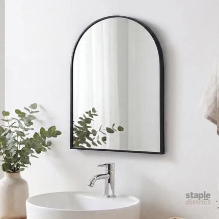 Yezi Wall Mirror Vanity Mounted Tempered Glass Aluminium Frame Bathroom Bedroom-2061251869380055047