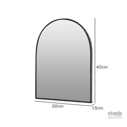 Yezi Wall Mirror Vanity Mounted Tempered Glass Aluminium Frame Bathroom Bedroom-2061251869380055042