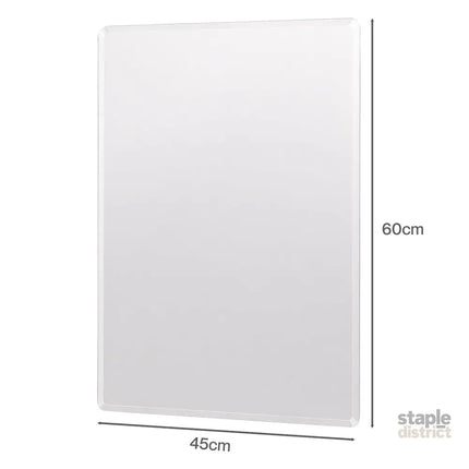 Yezi Wall Vanity Mirror Decorative Bathroom HD Glass Anti-explosion Frameless-2050059009041502210