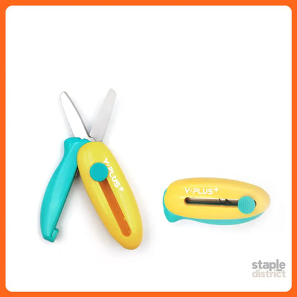 YPlus Cuckoo Spring-Action pocket Scissors-2018816603277365248