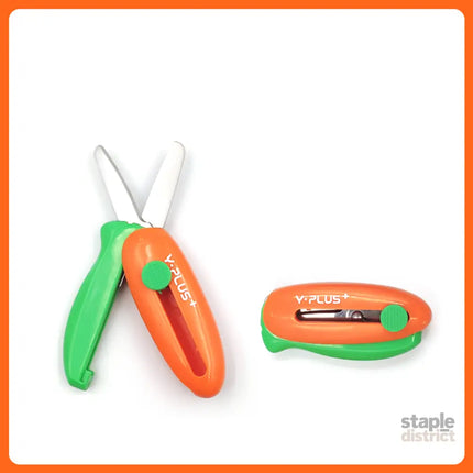 YPlus Cuckoo Spring-Action pocket Scissors-2018816603277365254